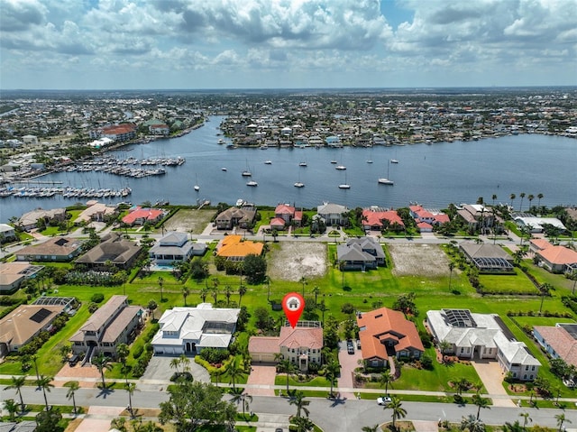 6468 Rubia Cir, Apollo Beach, FL 33572 - aerial perspective of suburban area featuring a nearby body of water