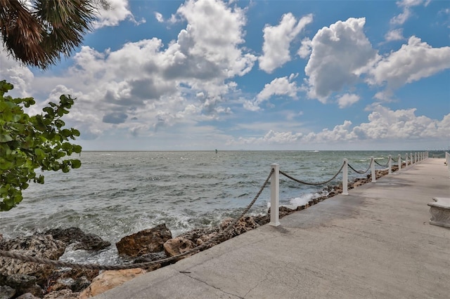 6468 Rubia Cir, Apollo Beach, FL 33572 - dock area with a water view