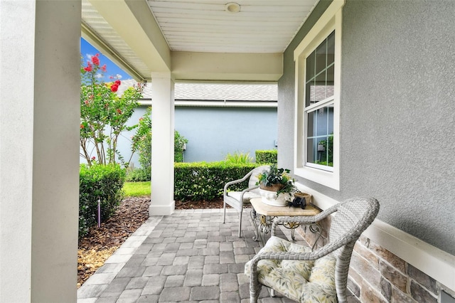 7991 Lake James Blvd, Lakeland, FL 33810 - view of porch