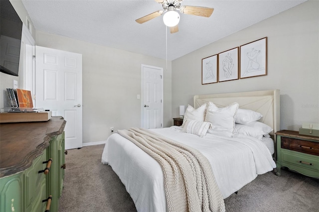 3301 Haviland Ct Unit 203, Palm Harbor, FL 34684 - carpeted bedroom with a ceiling fan and baseboards