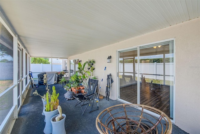 22943 Sills Loop, Land O Lakes, FL 34639 - sunroom featuring plenty of natural light