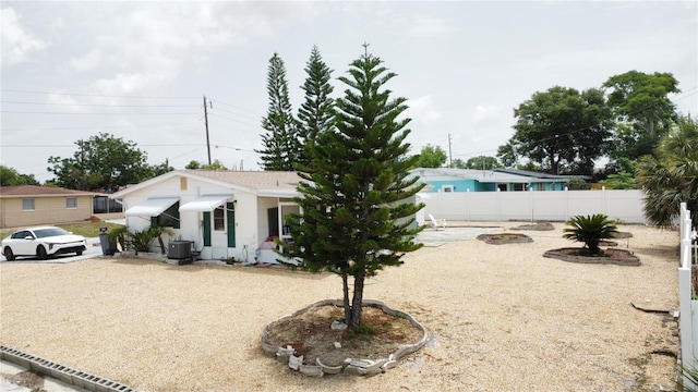 4902 Panorama Ave, Holiday, FL 34690 - view of front of property featuring central air condition unit