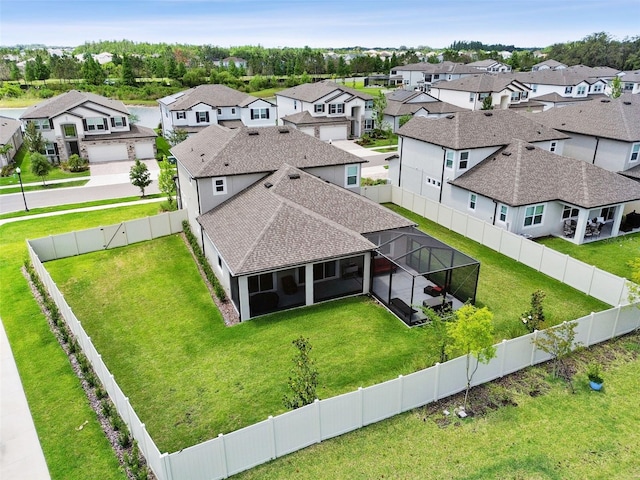 33287 Sycamore Leaf Dr, Wesley Chapel, FL 33545 - aerial perspective of suburban area