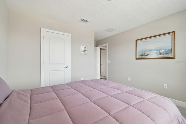 33287 Sycamore Leaf Dr, Wesley Chapel, FL 33545 - bedroom featuring carpet flooring, a textured ceiling, and baseboards