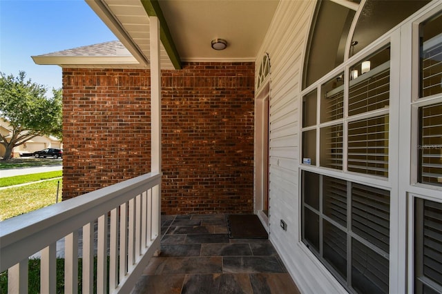 9709 Bay Colony Dr, Riverview, FL 33578 - view of covered porch