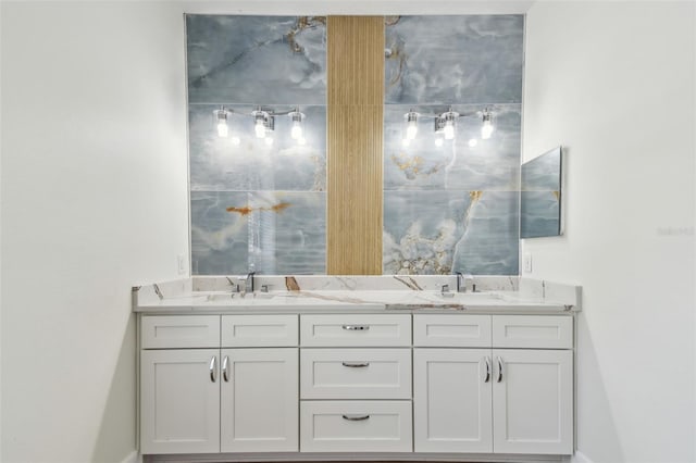 9709 Bay Colony Dr, Riverview, FL 33578 - bathroom with double vanity