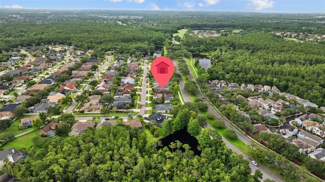 12009 Wandsworth Dr, Tampa, FL 33626 - view of property location featuring a heavily wooded area and nearby suburban area