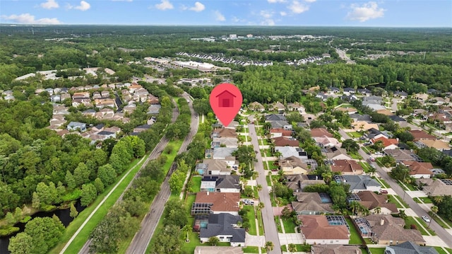 12009 Wandsworth Dr, Tampa, FL 33626 - aerial overview of property's location featuring nearby suburban area