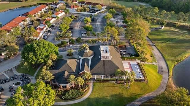 12009 Wandsworth Dr, Tampa, FL 33626 - aerial overview of property's location with a nearby body of water