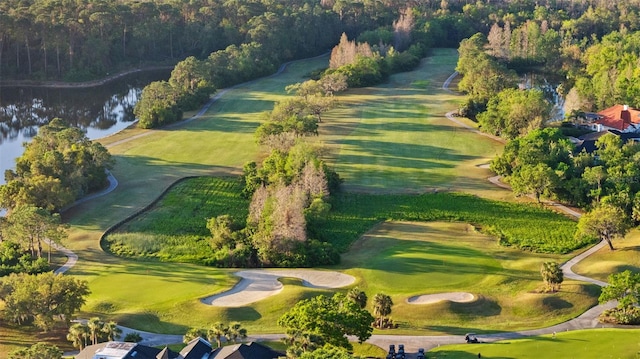 12009 Wandsworth Dr, Tampa, FL 33626 - aerial view of property and surrounding area with a large body of water, a local golf course, and a forest