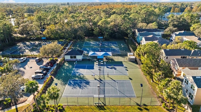 12009 Wandsworth Dr, Tampa, FL 33626 - bird's eye view of a heavily wooded area