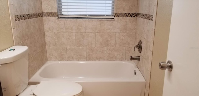 1841 Georgia Ave, Palm Harbor, FL 34683 - bathroom featuring toilet and tub / shower combination