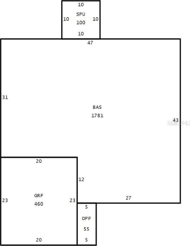 1841 Georgia Ave, Palm Harbor, FL 34683 - home floor plan