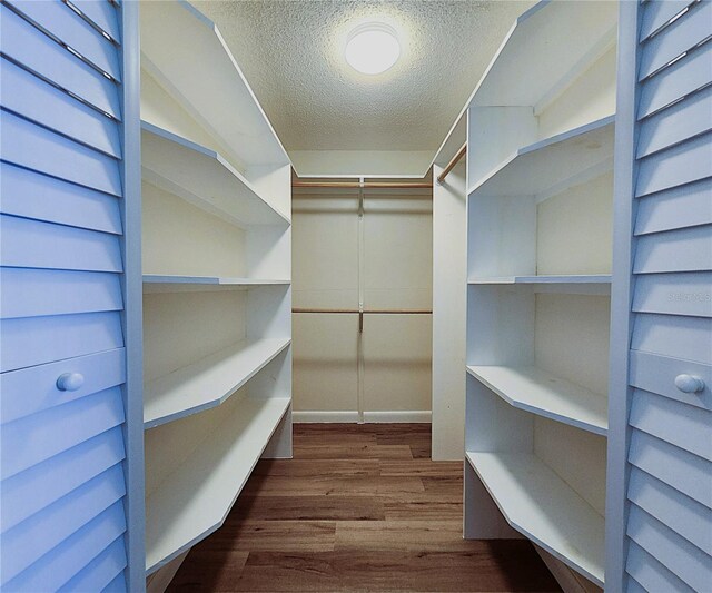 6060 Shore Blvd S Unit 903, Gulfport, FL 33707 - walk in closet featuring dark wood-style floors