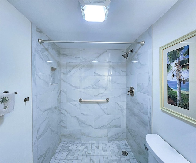 6060 Shore Blvd S Unit 903, Gulfport, FL 33707 - full bathroom with toilet and a tile shower