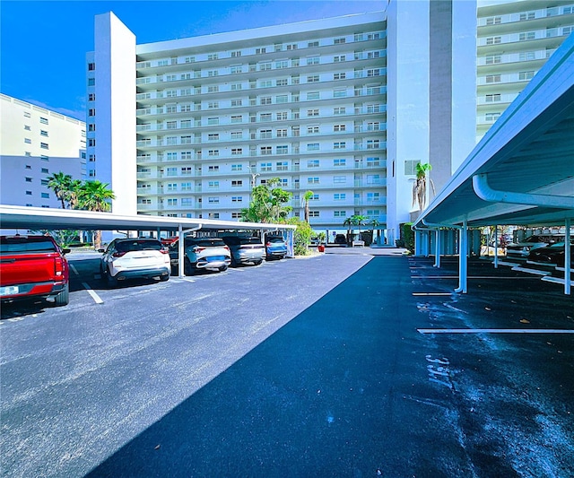 6060 Shore Blvd S Unit 903, Gulfport, FL 33707 - view of covered parking lot