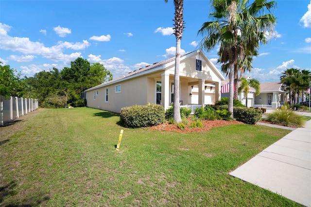 5102 Coastal Scene Dr, Apollo Beach, FL 33572 - view of front facade featuring stucco siding