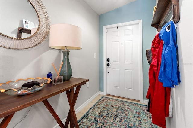 10512 Fuzzy Cattail St, Riverview, FL 33578 - tiled entrance foyer with baseboards