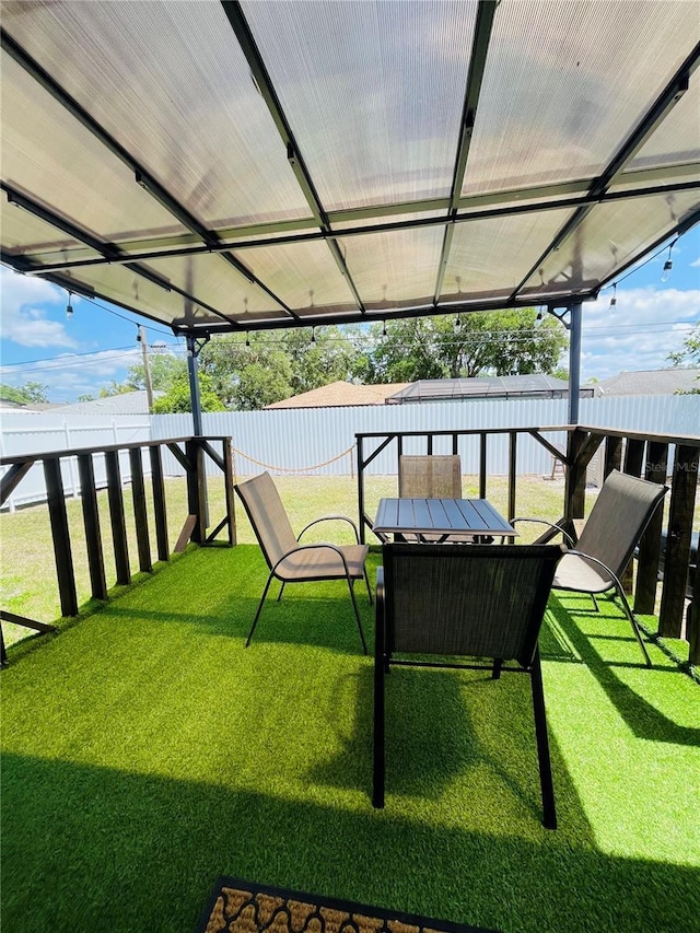 4049 Ponea Dr, Sarasota, FL 34241 - view of yard