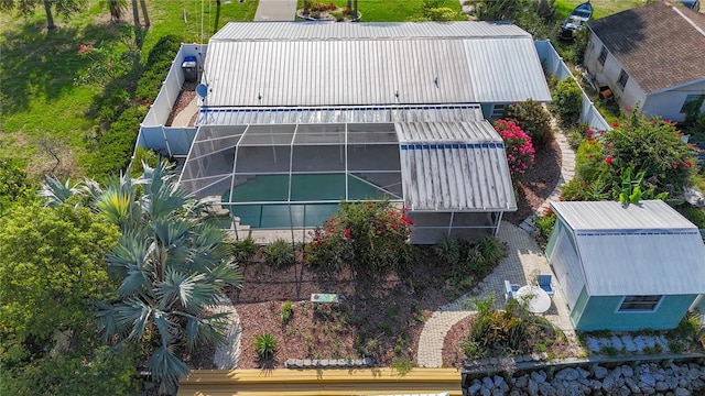 9929 Bay Dr, Gibsonton, FL 33534 - view from above of property