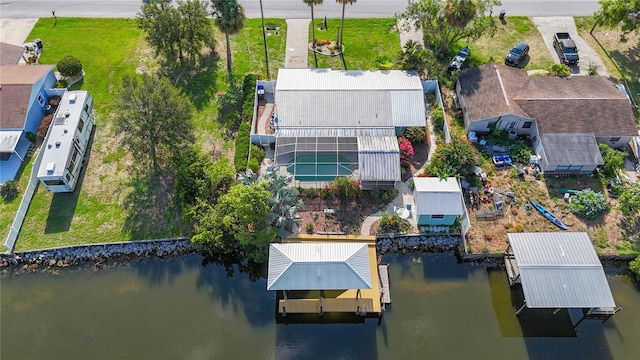 9929 Bay Dr, Gibsonton, FL 33534 - bird's eye view of a large body of water