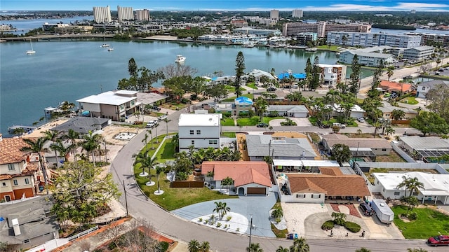 7125 S Shore Dr S, Saint Petersburg, FL 33707 - view of urban area with a large body of water and nearby suburban area