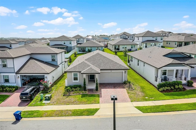 2296 Crossbow St, Clermont, FL 34715 - aerial perspective of suburban area