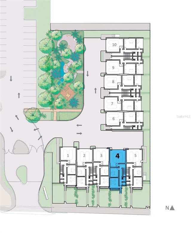 1028 Sunset Point Rd Unit R4, Clearwater, FL 33755 - view of property floor plan