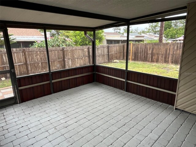 4309 Cedar Grove St, Holiday, FL 34691 - view of unfurnished sunroom