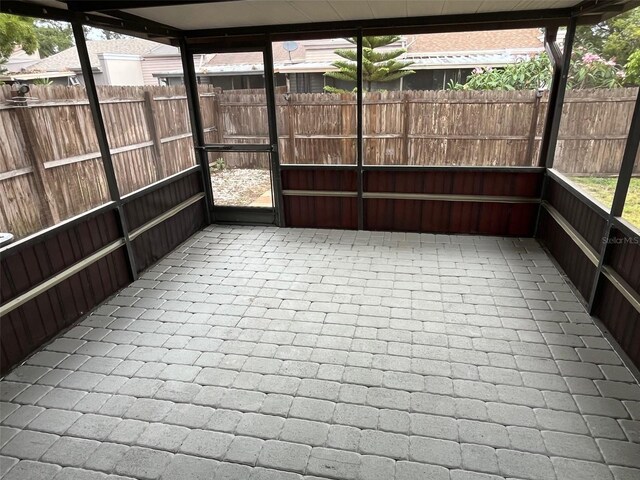 4309 Cedar Grove St, Holiday, FL 34691 - view of unfurnished sunroom