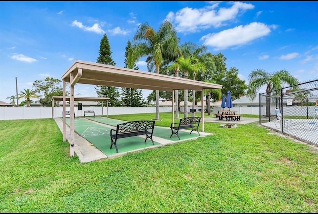 4309 Cedar Grove St, Holiday, FL 34691 - surrounding community featuring shuffleboard