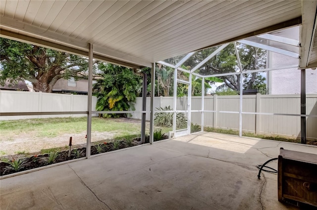 11641 Branch Mooring Dr, Tampa, FL 33635 - view of unfurnished sunroom