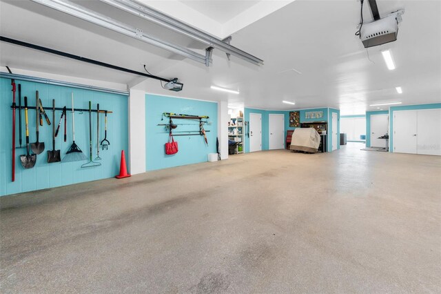 13303 Gulf Ln, Madeira Beach, FL 33708 - garage with a garage door opener
