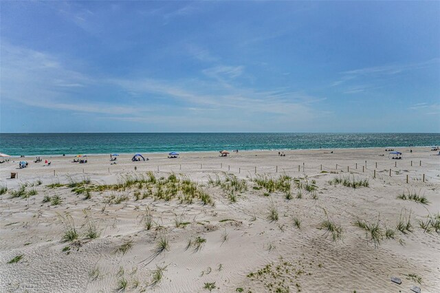 13303 Gulf Ln, Madeira Beach, FL 33708 - water view with local beach