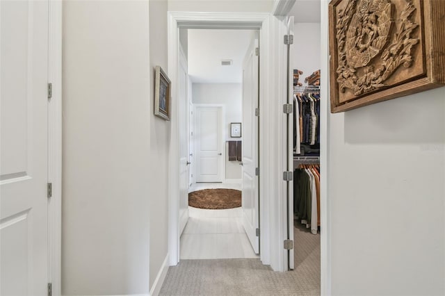10036 Beachwalk Dr, Englewood, FL 34223 - hall with carpet floors
