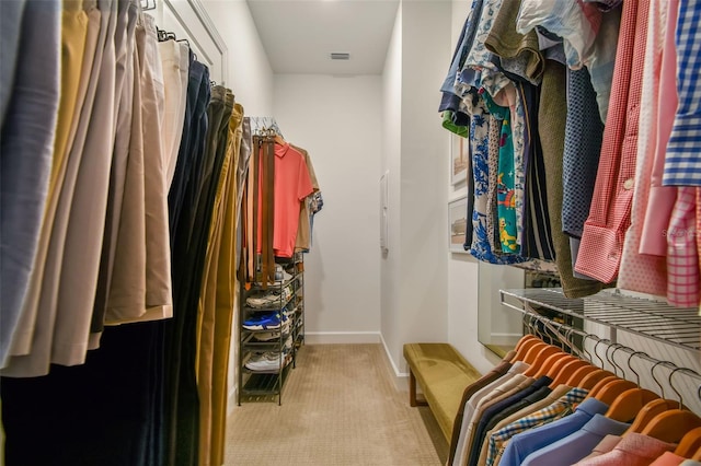 10036 Beachwalk Dr, Englewood, FL 34223 - walk in closet with carpet