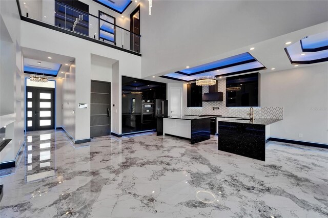 6520 Simone Shores Cir, Apollo Beach, FL 33572 - view of patio / terrace with a sink