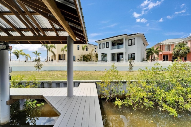 6520 Simone Shores Cir, Apollo Beach, FL 33572 - dock with a water view