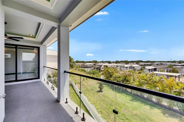 6526 Simone Shores Cir, Apollo Beach, FL 33572 - balcony with a residential view