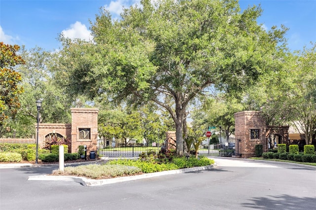 4910 Chatham Gate Drive Dr, Riverview, FL 33578 - community / neighborhood sign with a gate