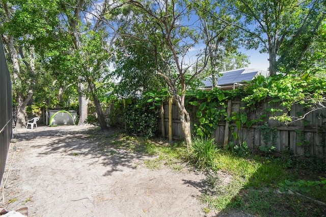 6918 Potomac Cir, Riverview, FL 33578 - view of yard with dirt driveway