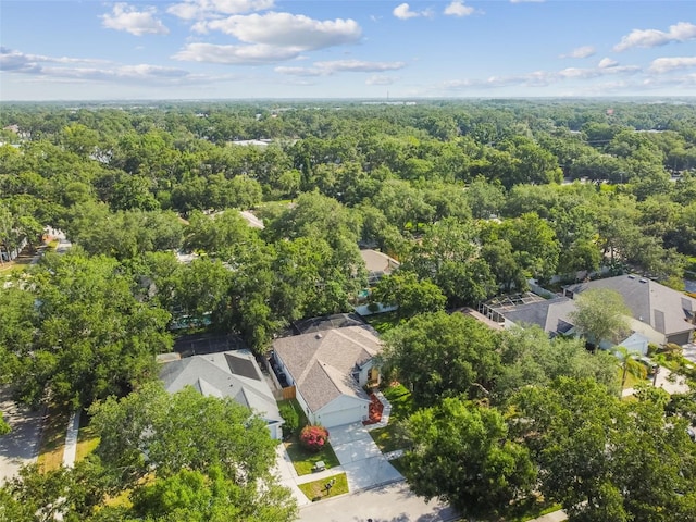 6918 Potomac Cir, Riverview, FL 33578 - aerial perspective of suburban area featuring a forest