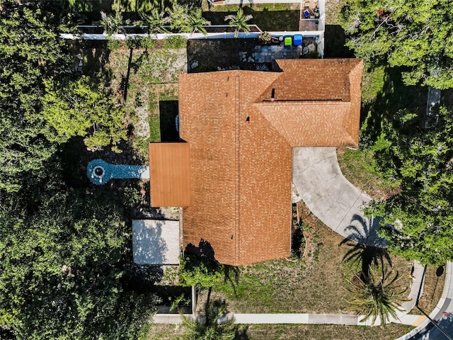 3041 Oak View Dr, Palm Harbor, FL 34684 - view from above of property
