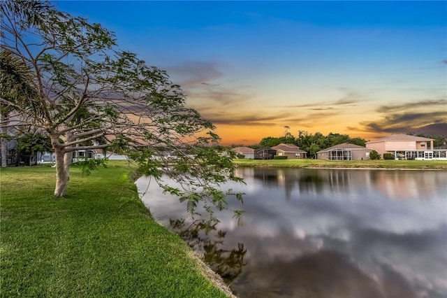 8518 Tidal Bay Ln, Tampa, FL 33635 - water view featuring nearby suburban area