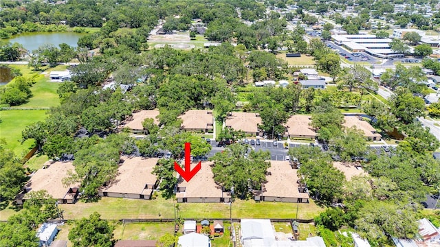 8436 60th St N Unit 304, Pinellas Park, FL 33781 - aerial view of residential area featuring a nearby body of water
