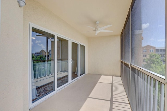 960 Starkey Rd Unit 2405, Largo, FL 33771 - balcony with ceiling fan