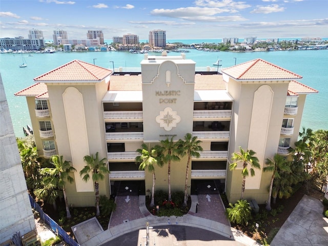 200 Skiff Pt Unit 202, Clearwater Beach, FL 33767 - view of property featuring a city view and a water view