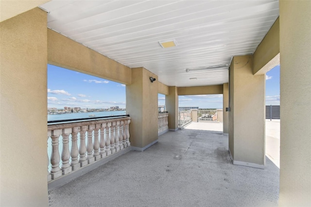 200 Skiff Pt Unit 202, Clearwater Beach, FL 33767 - view of patio / terrace with a water view and a balcony