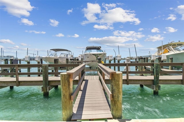 200 Skiff Pt Unit 202, Clearwater Beach, FL 33767 - dock area with boat lift and a water view