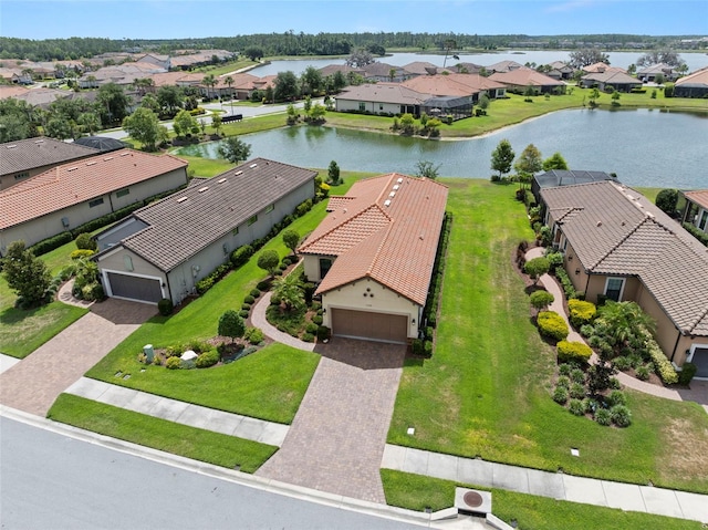 11354 Callisia Dr, Odessa, FL 33556 - aerial perspective of suburban area with a nearby body of water